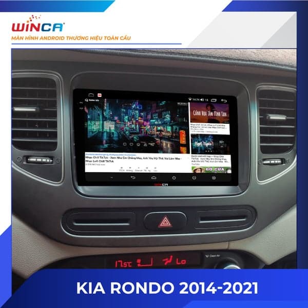 Màn hình Android Kia Rondo 2014-2021