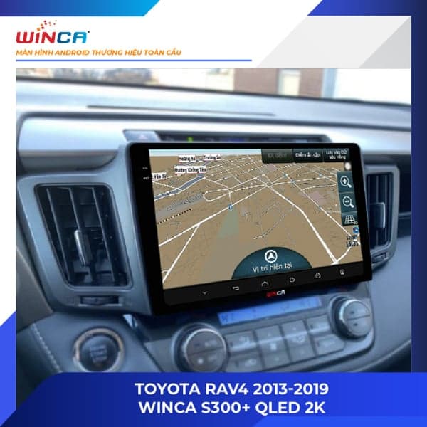 Màn hình Android Toyota RAV 2013-2018