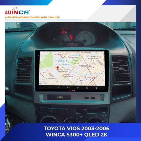 Màn hình Android Toyota Vios 2003-2007